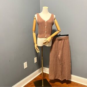 Sincerely Jules Matching Crochet Pants and Top Set